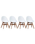 Brown Patio Dining Chair Set T9473