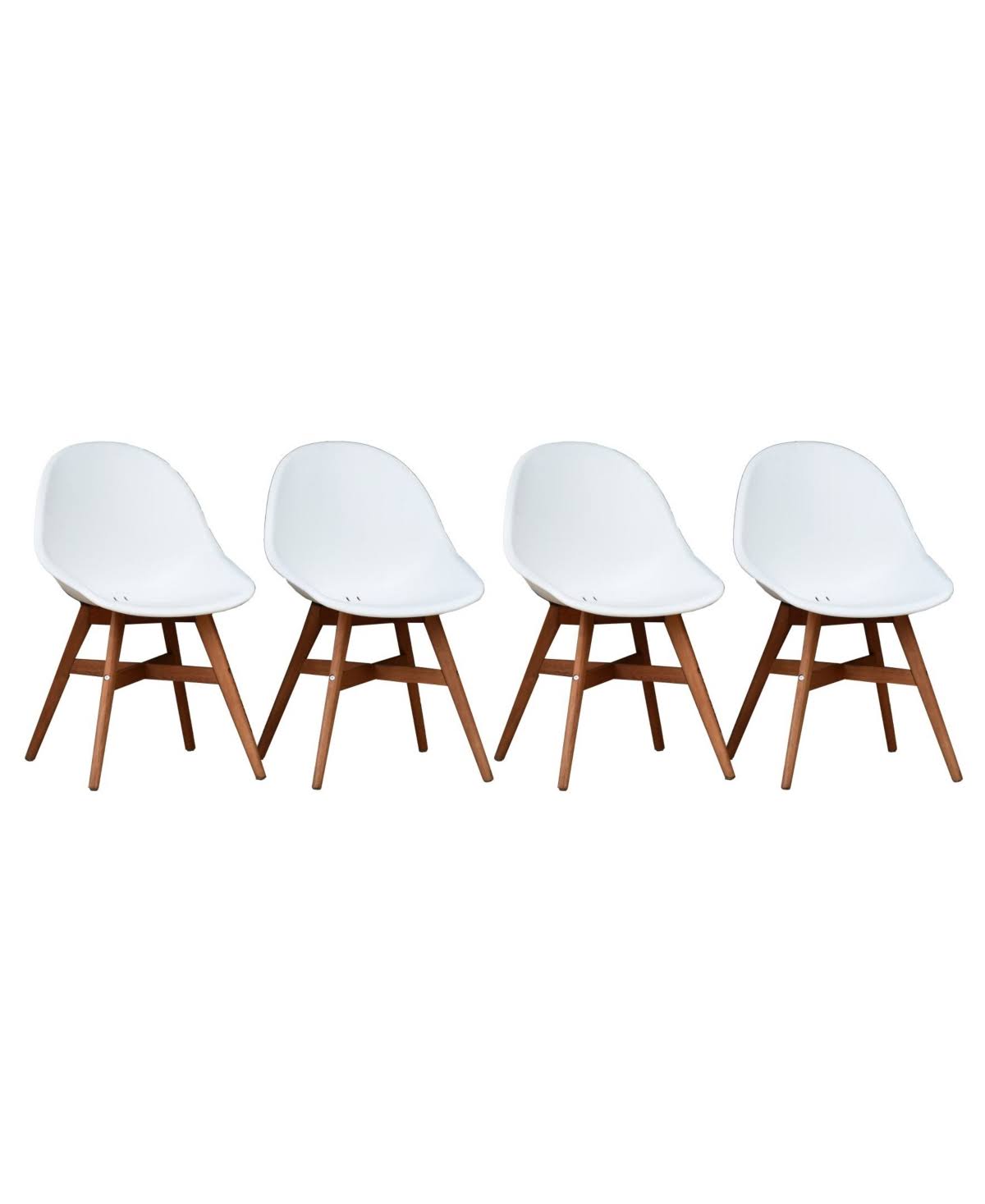 Brown Patio Dining Chair Set T9473