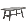 72 Inch Rectangular Dining Table with Flared Legs A3298