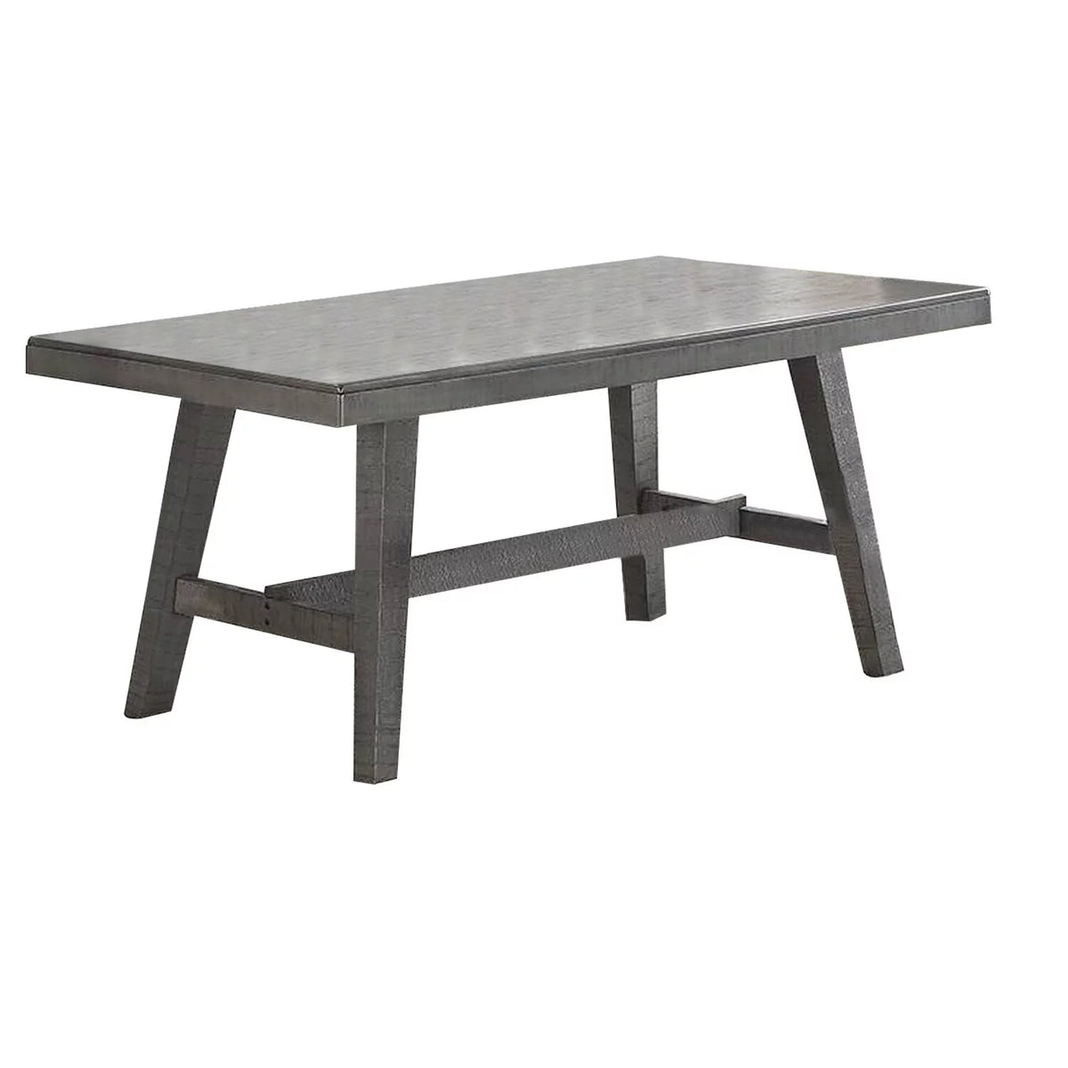 72 Inch Rectangular Dining Table with Flared Legs A3298