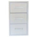 Beveled Frame Paper Towel Combo Drawer, 17x22 W83546