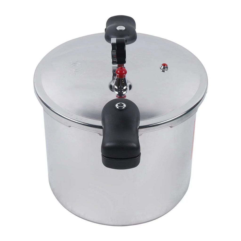 23 Quart Aluminium Pressure Canner Cooker with Gauge Release Valve P9662