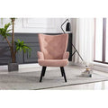 Pink Velvet Accent Chair R46123