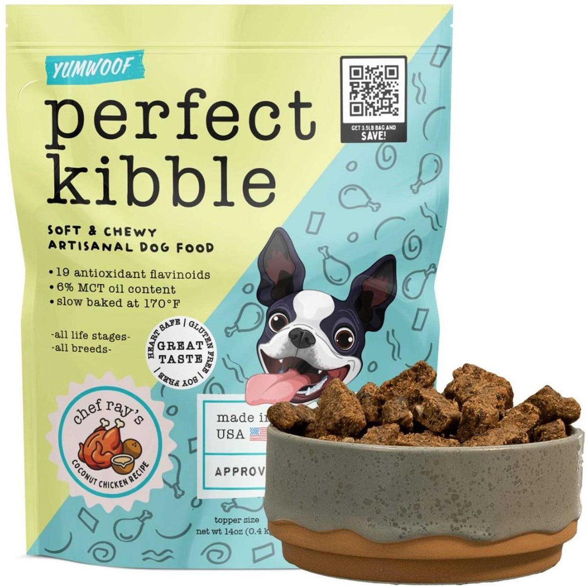 Air-Dried Coconut Chicken Dog Food I42443