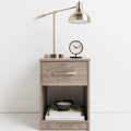 Vintage Gray One Drawer Night Stand V350