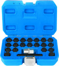 22PCS Wheel Lock Lug Nuts Removal Kit with 1/2'' Driver M957803
