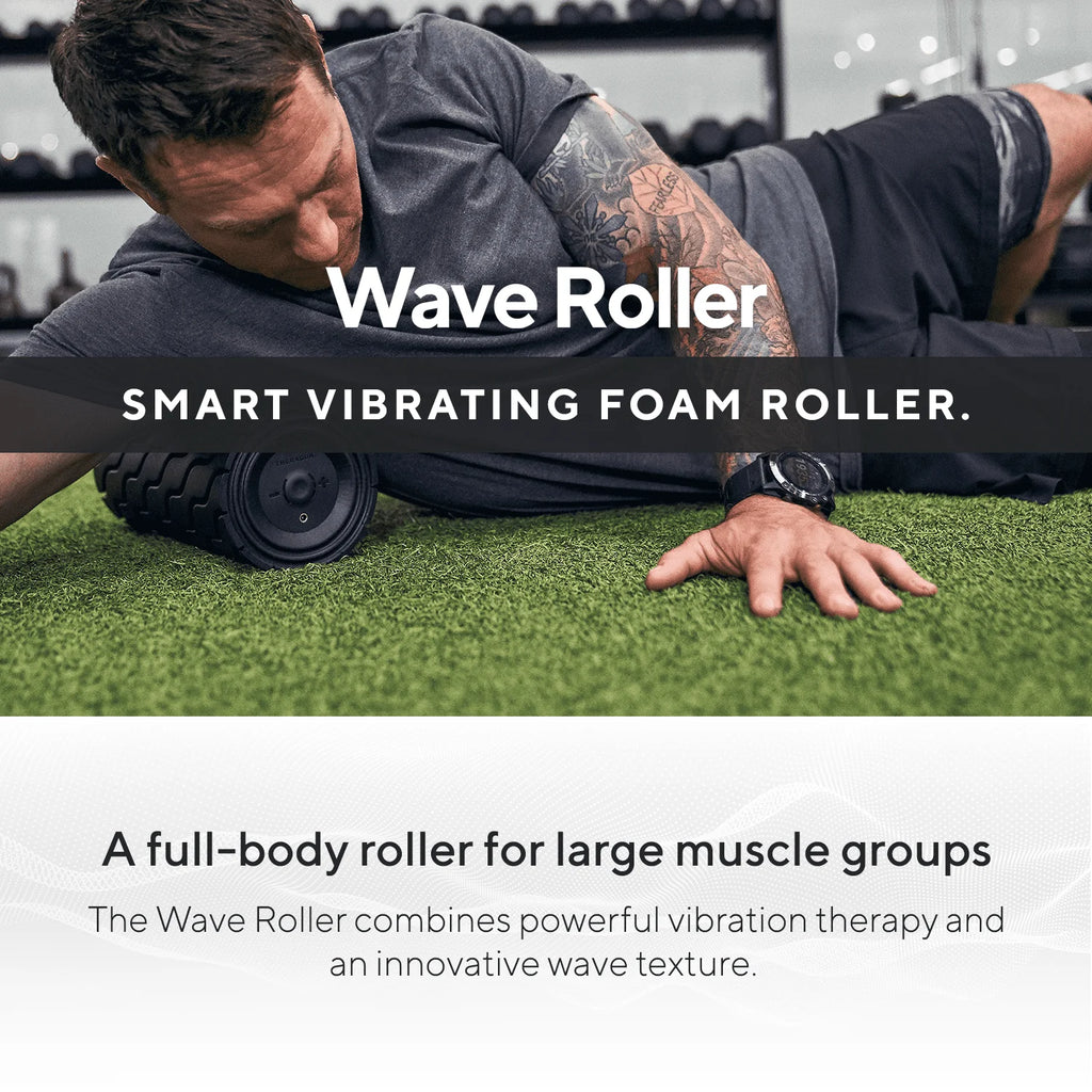 Black Vibrating Foam Roller F459