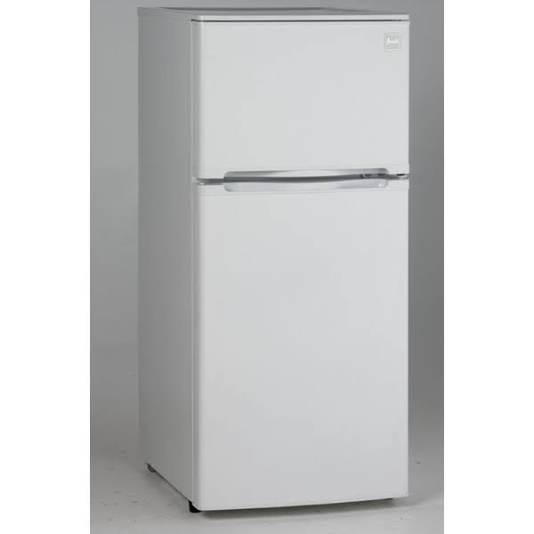 White 4.3 cu ft Compact Top-Freezer Refrigerator R763