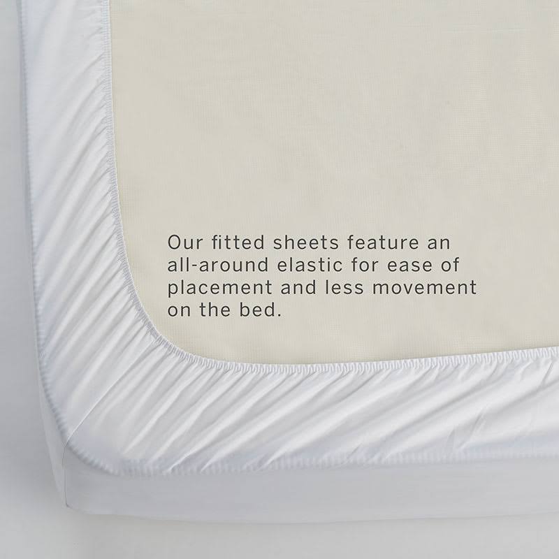 Queen Supima Cotton Sateen Fitted Sheet K766