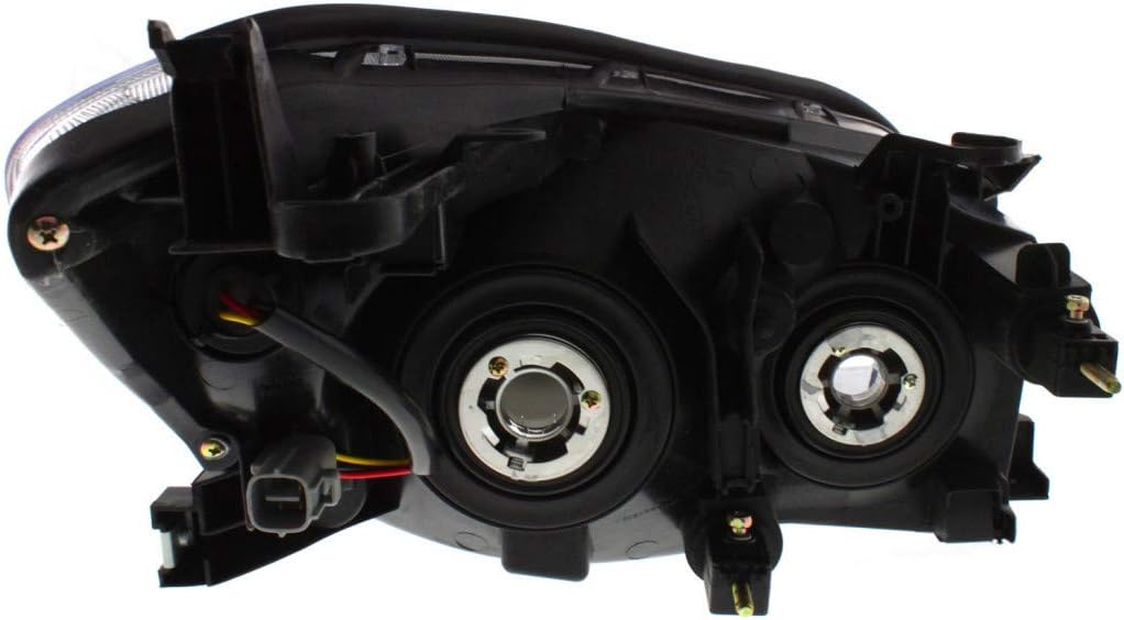 Passenger Side Black Bezel Headlight Assembly C391