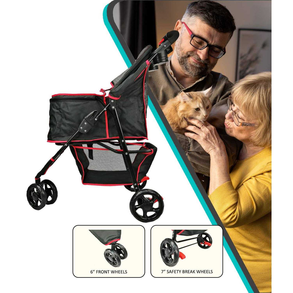 Single Jogger Pet Stroller K40216