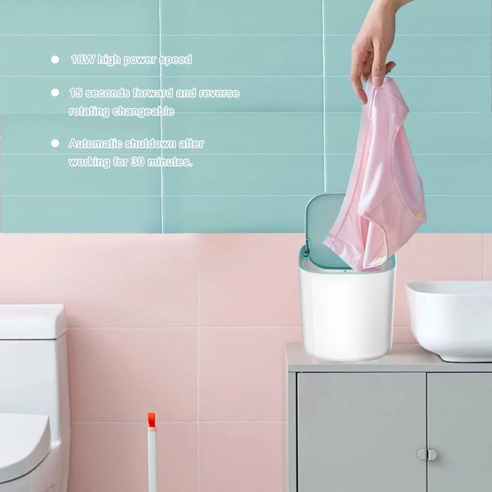 Mini Portable Rotating Washing Machine O175362