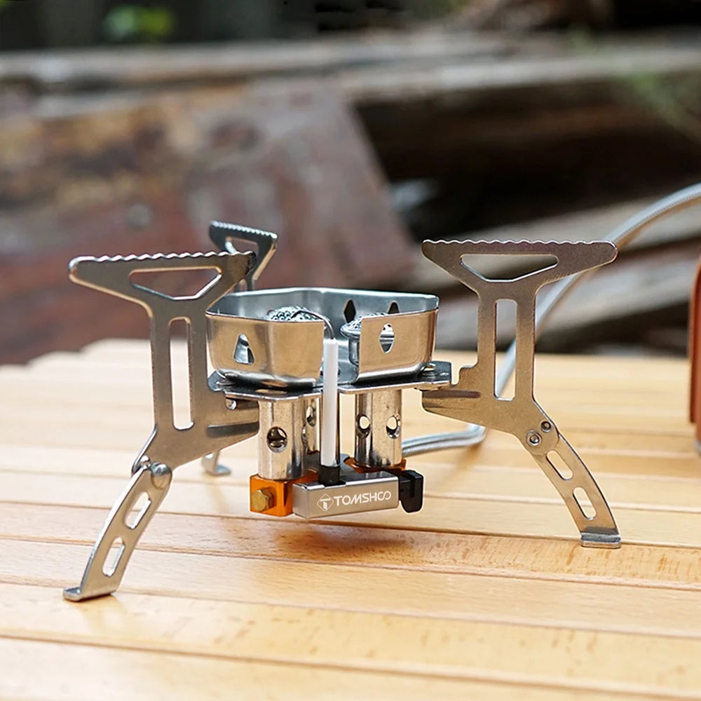 5800W Stainless Steel and Copper Camping Stove X3624