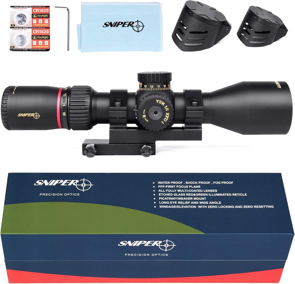 Red Illuminated Mil Dot Reticle Rifle Scope S559305