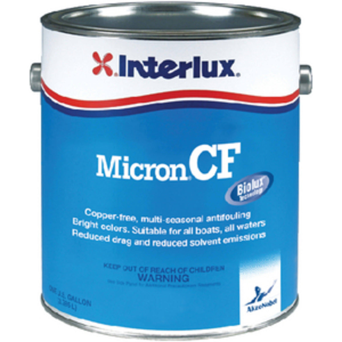 Blue Antifouling Paint, Gallon S30926
