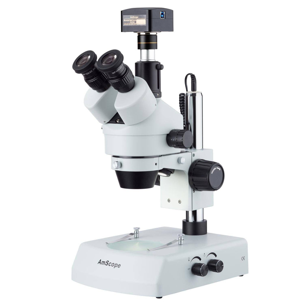 7X-90X LED Trinocular Zoom Stereo Microscope with 3MP USB3 Camera X332644