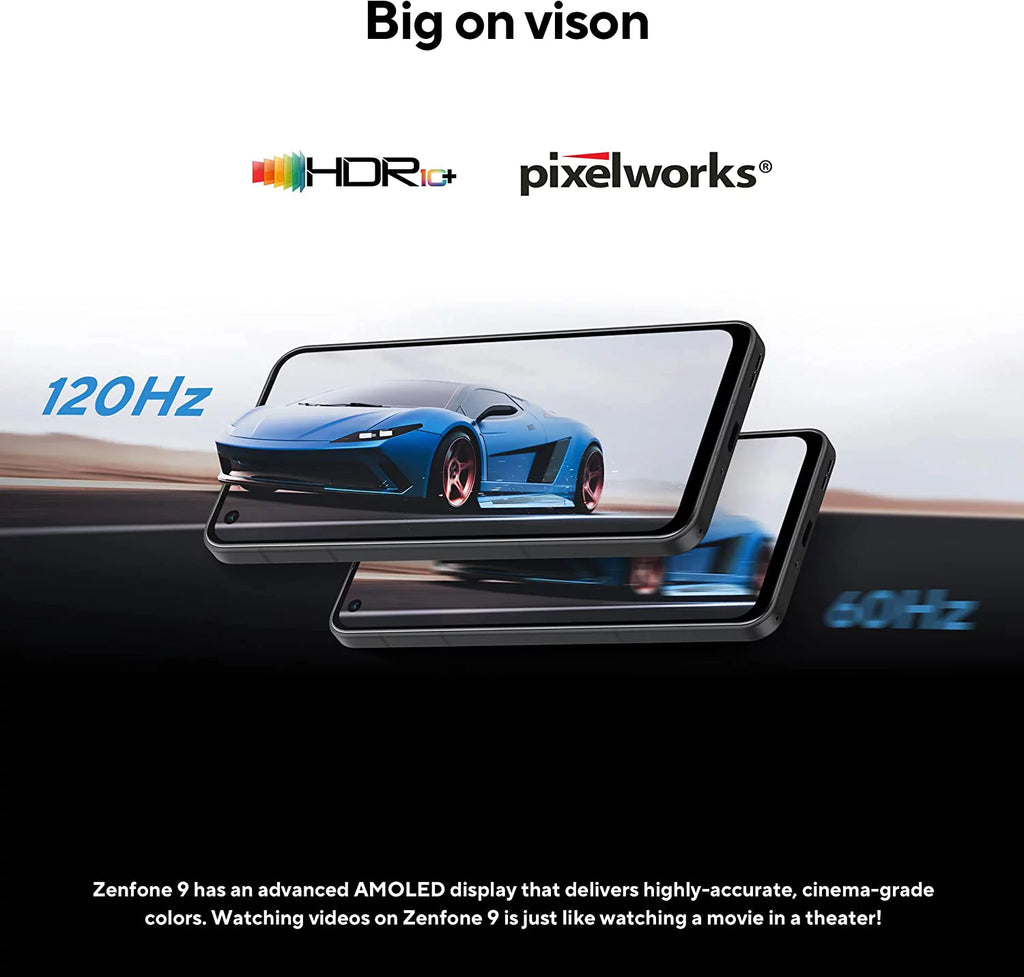 5.9” FHD+ 120Hz AMOLED 50MP Dual Camera 8GB 256GB 5G Unlocked Dual SIM White Smartphone U918479