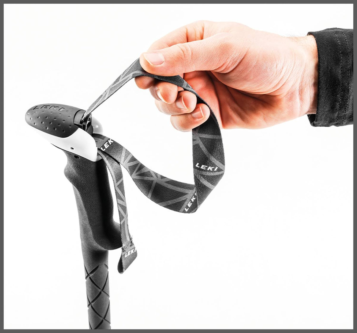 Carbon Antishock Trekking Poles 100-120 cm Y415235