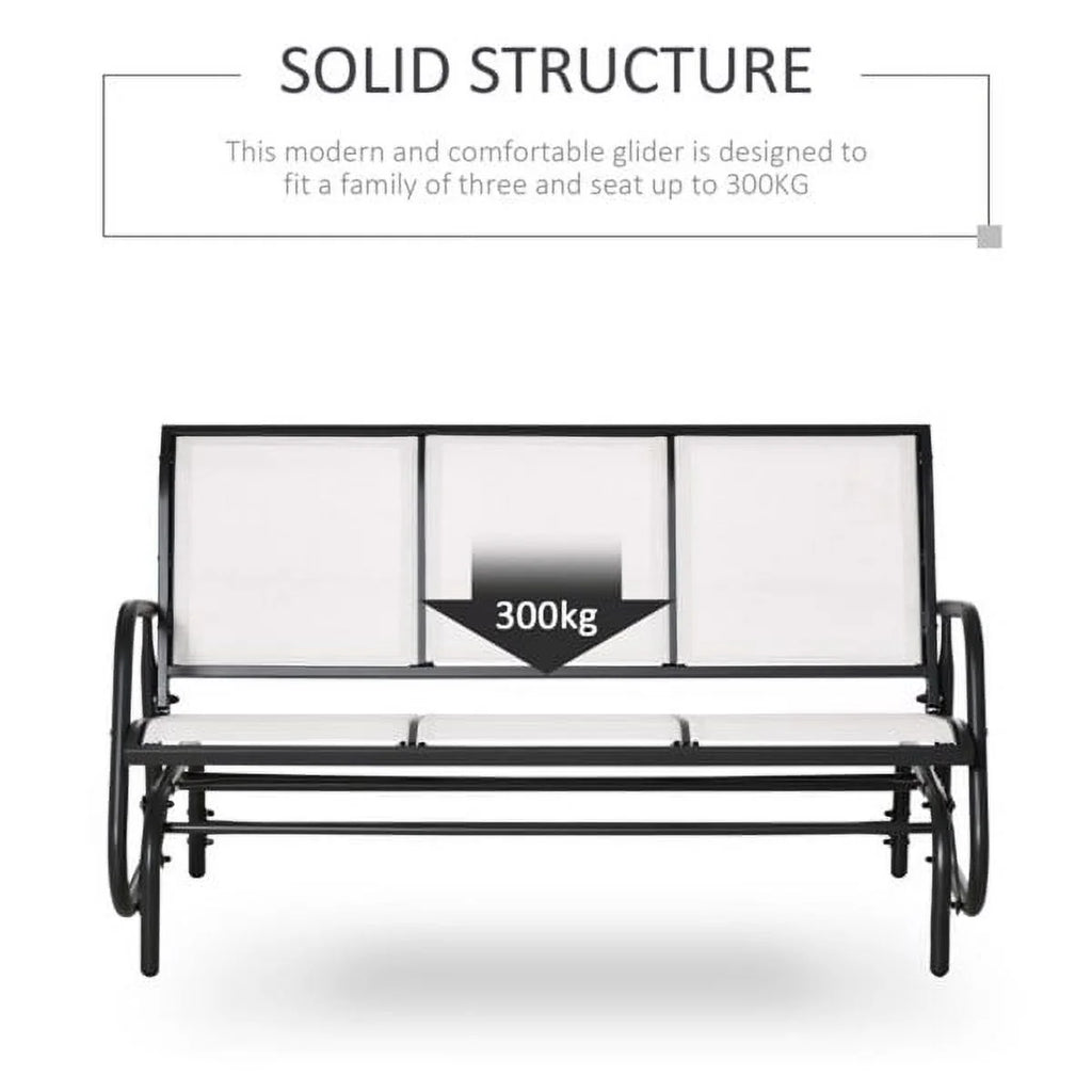 Outdoor Glider Bench for 3 Q66035