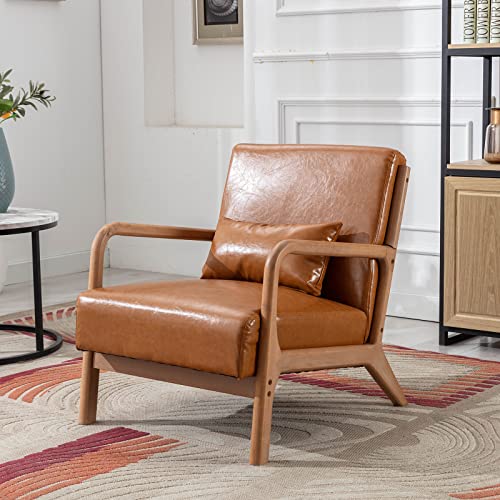 Beige Fabric Accent Chairs Set of 2 B4414