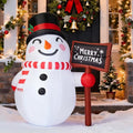 6 FT Inflatable Snowman with LED Lights R93916