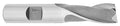 HSS 2 Flute Single End Mill 1-1/8x22 x 3/4x22 S931540