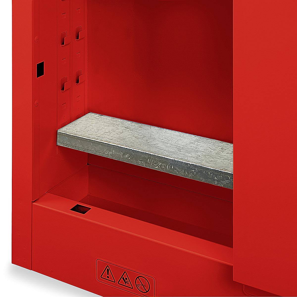 Red Manual Doors Flammable Storage Cabinet Y852166