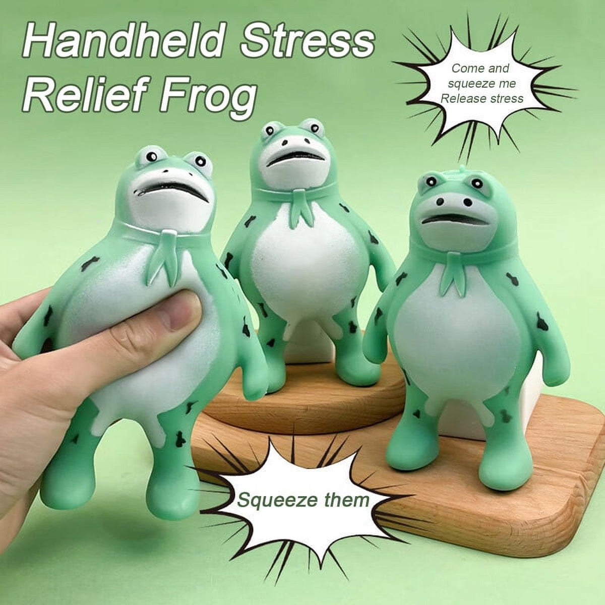 Stress Relief Frog Squeeze Toy V394984