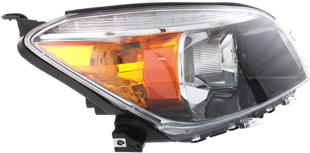 Passenger Side Black Bezel Headlight Assembly C391