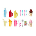 Replacement Drink Cups, Ice Cream and Silverware for Doll Playset J3387