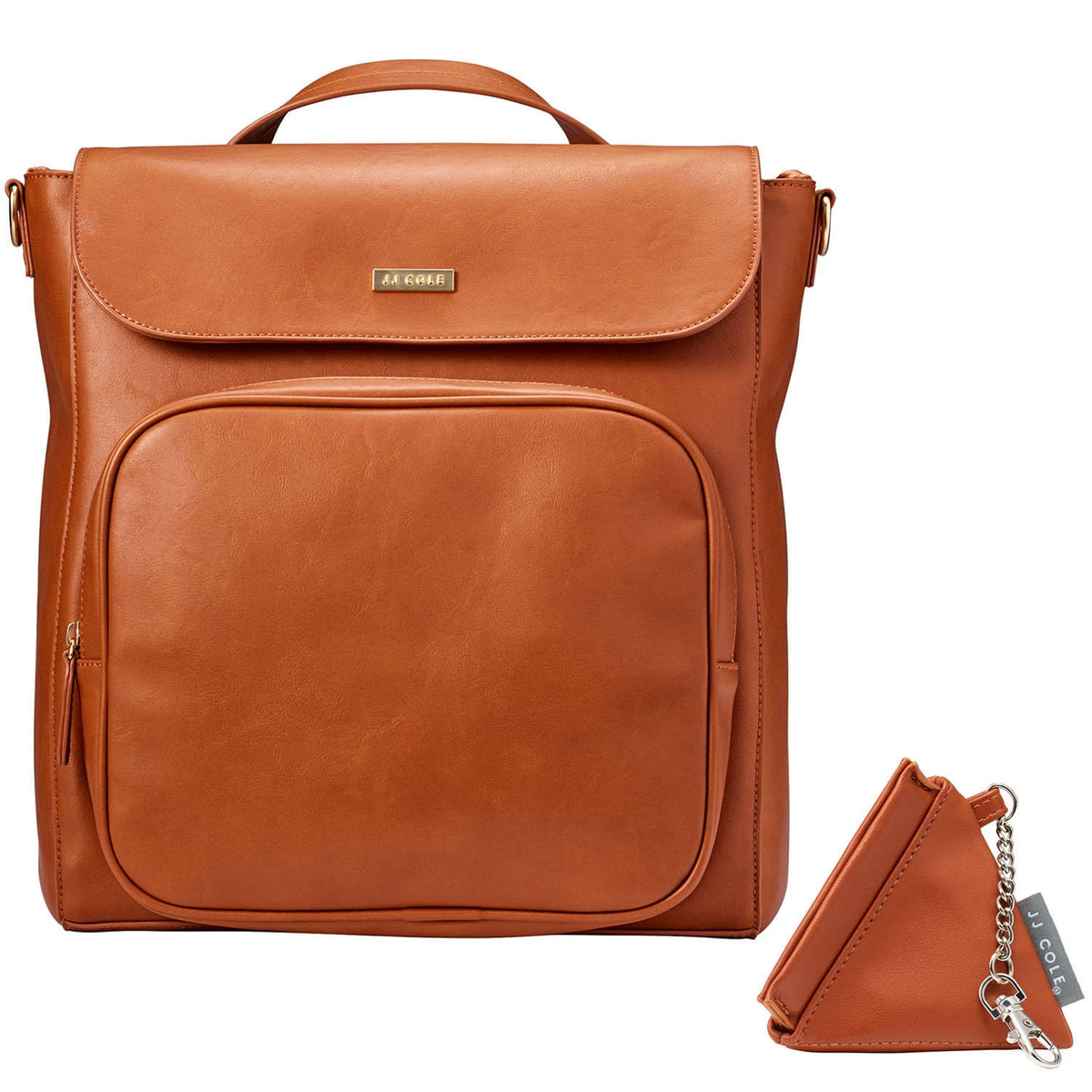 Brown Brookmont Diaper Bag with Paci Pyramid G77756