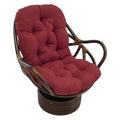 Rattan Swivel Rocker with Micro Suede Cushion W41837
