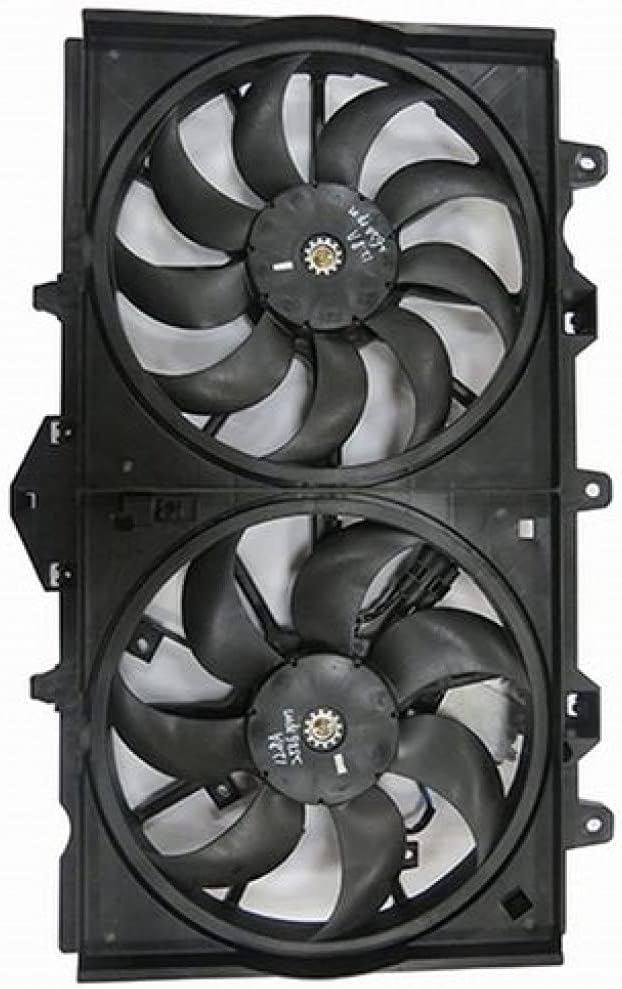 Radiator and A/C Condenser Fan Assembly with Fan Control Module Y6556
