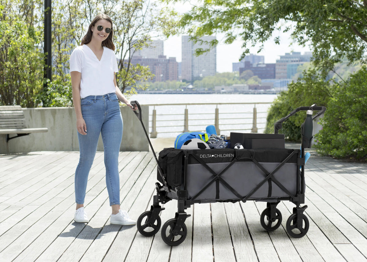 Grey/Black Stroller Wagon A474604
