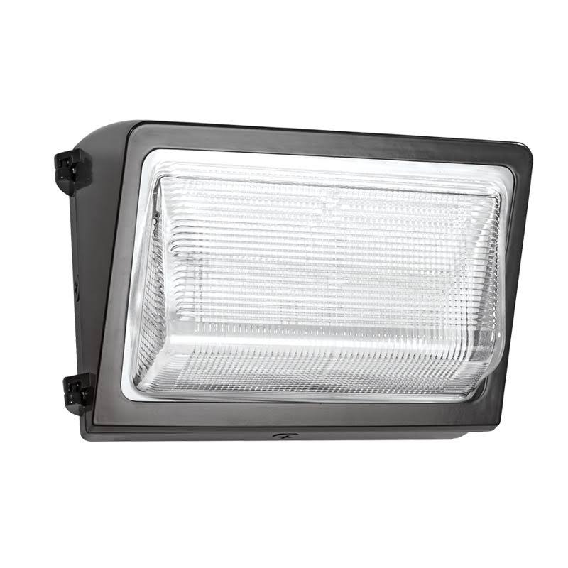 Bronze LED Wallpack with Glass Lens H184