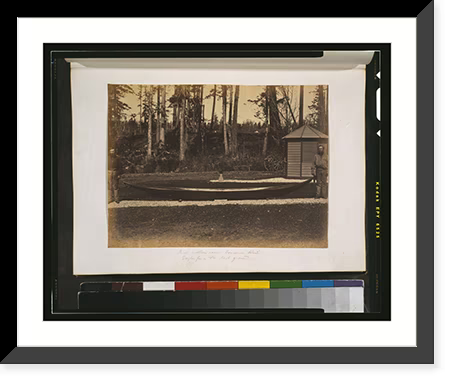 Historic Framed Print, 17-7/8" x 21-7/8" B158596