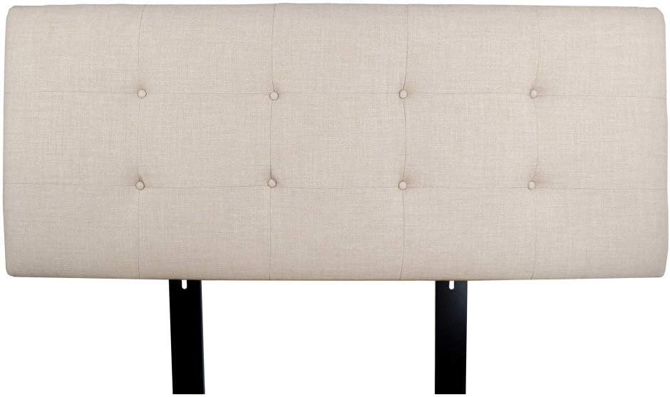 Beige California King Sized Padded Headboard I974176