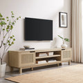 Boho 2-Door Rattan TV Stand R904
