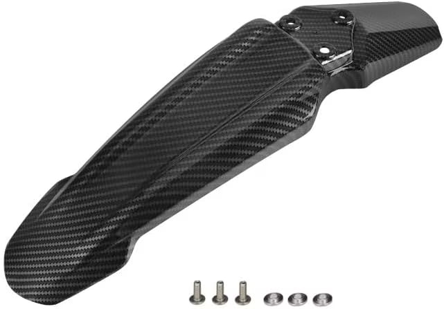 Imitation Carbon Fiber Front Fender Motorcycle Mudguards Protector U78058