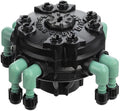 Adjustable Flow 8-Port Drip Manifold for 1/4" Micro Irrigation Tube J398797