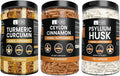 Ceylon Cinnamon, Psyllium Husk, and Turmeric Capsules X64059