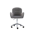 Gray Adjustable Height Swivel Task Chair M4274
