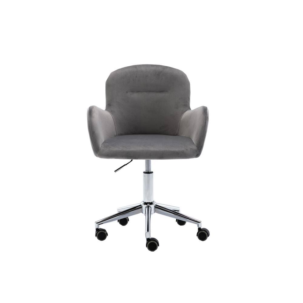 Gray Adjustable Height Swivel Task Chair M4274