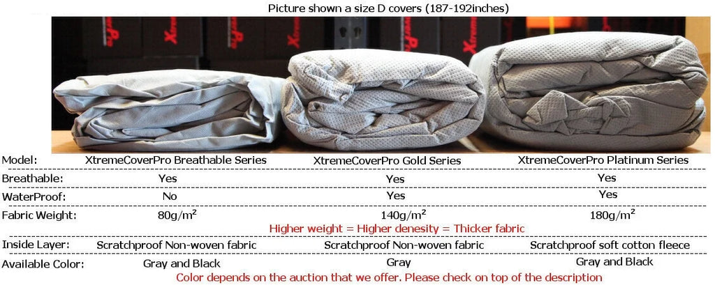 Black Car Cover F50123