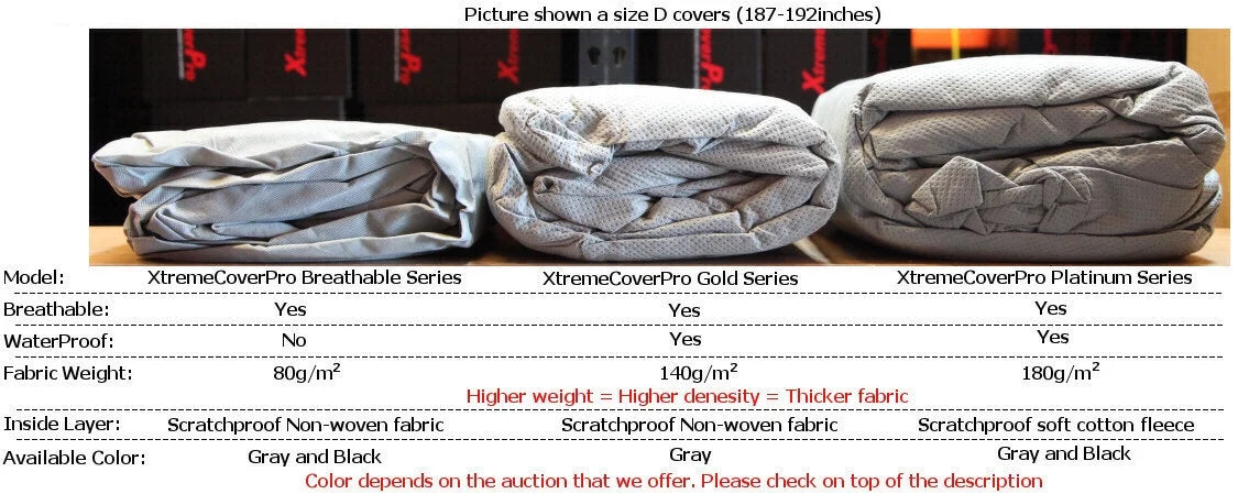 Black Car Cover F50123