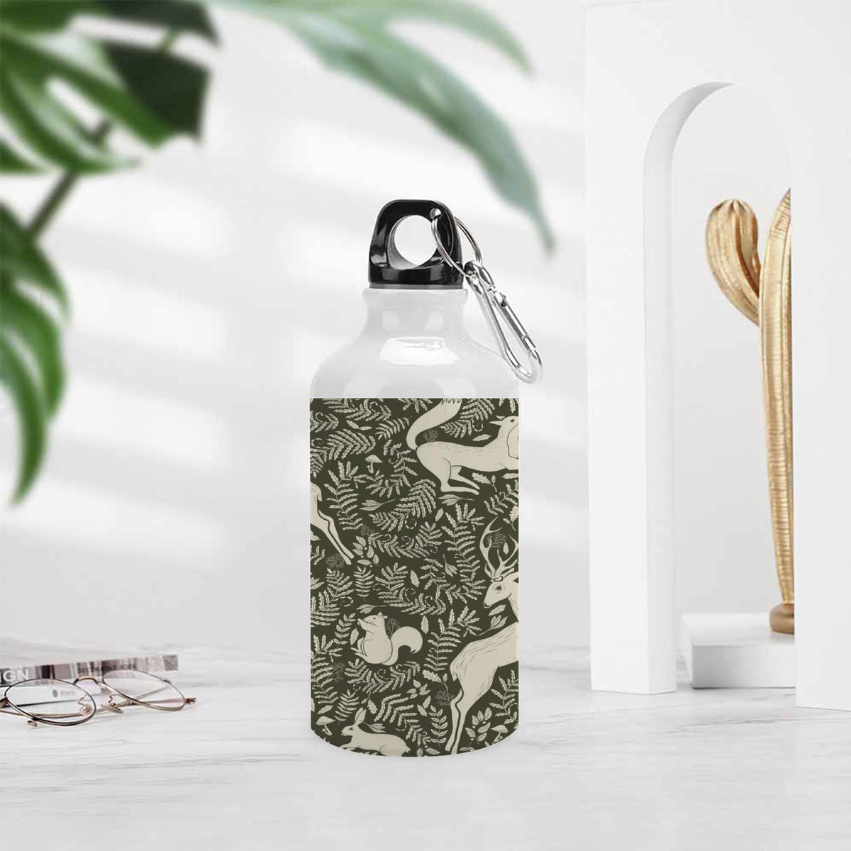 400ml Sport Aluminum Water Bottle with Twist Cap D973746