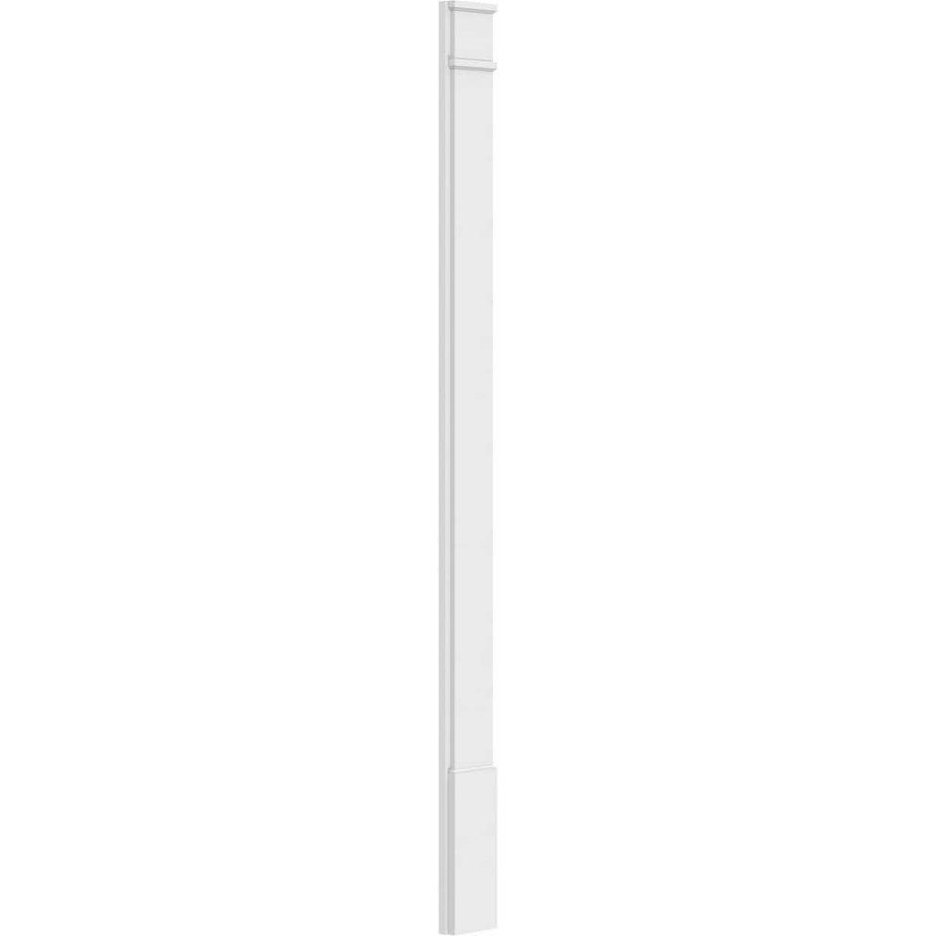 Plain PVC Pilaster with Capital and Base (Pair) P279714