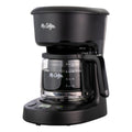 5-Cup Programmable Coffee Maker, 25 oz. Black T1530