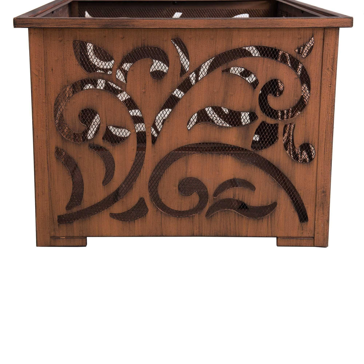 26 in. Square Wood Burning Firepit A24949