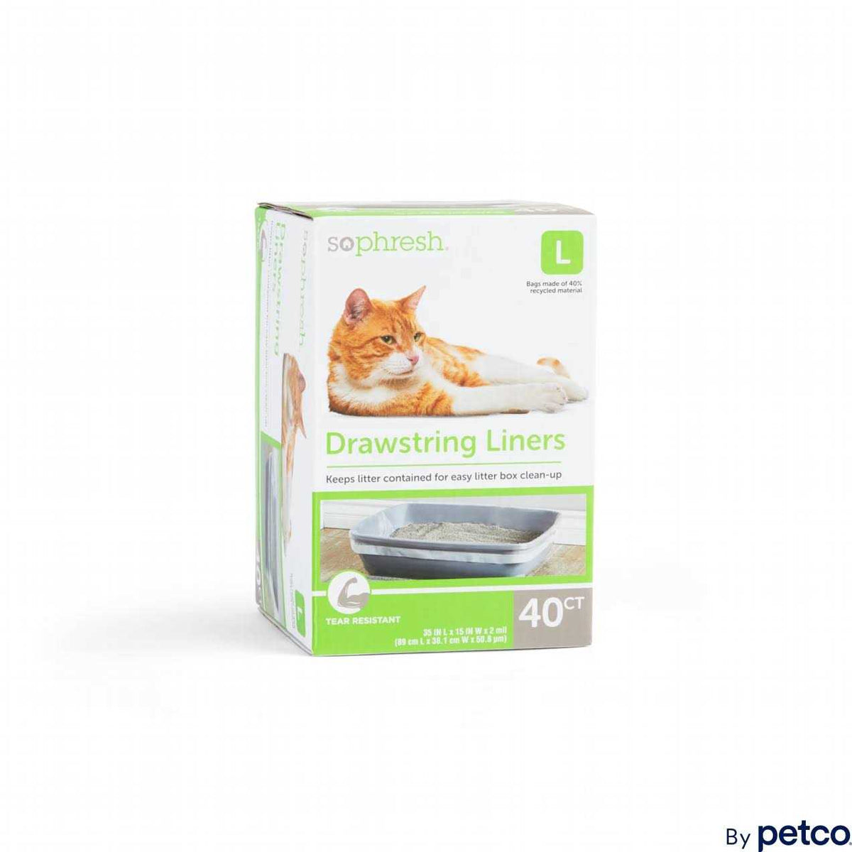 Drawstring Cat Litter Box Liners I123653